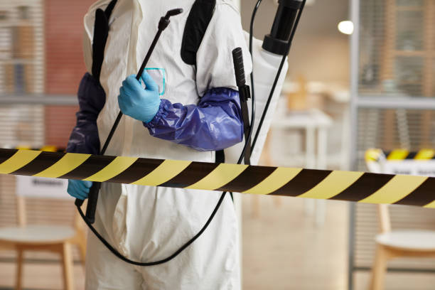 Professional Biohazard Cleanup technician working in Clearlake, WA